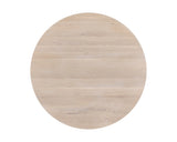 Elina Dining Table - Round - Light Oak - 54" 111022 Sunpan