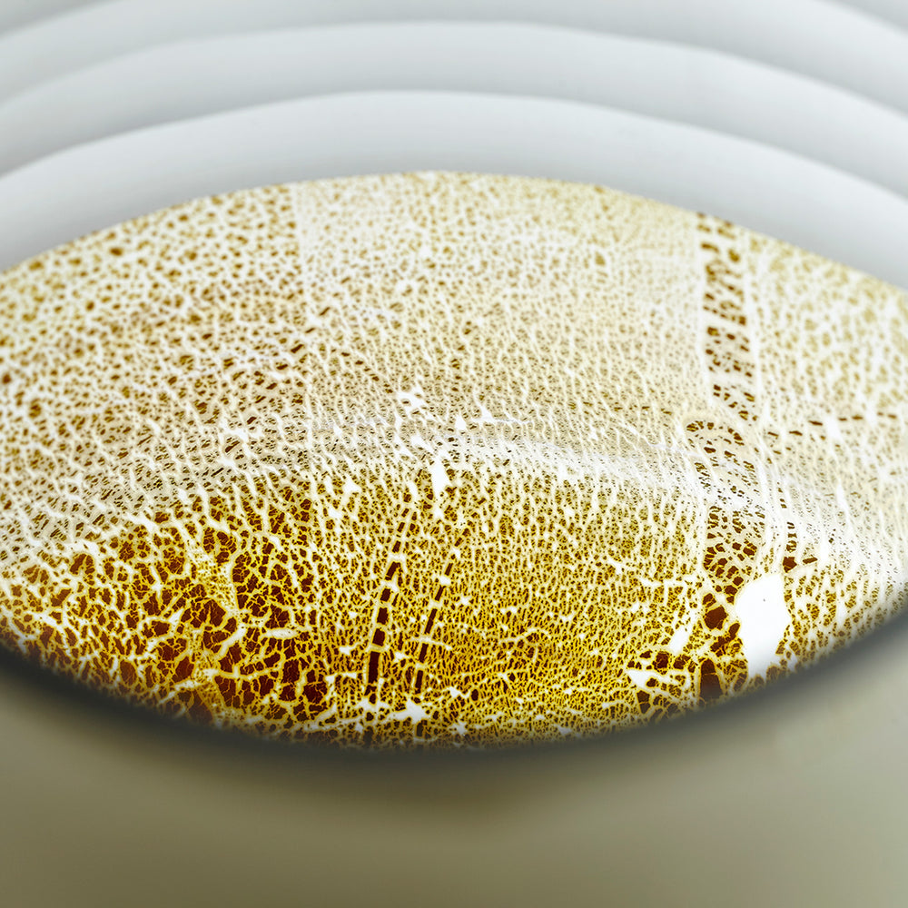 Alchemy Vase Grey and Guilded Silver 11102 Cyan Design