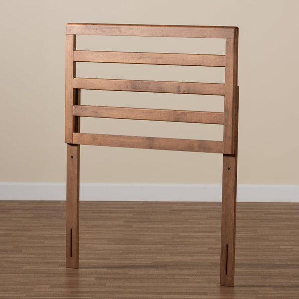 Baxton Studio Baxton Studio Modern Ash Walnut Wood Headboard for Twin Beds - Adjustable Height & Stylish Design Akemi Twin MG9729-Ash Walnut-HB-Twin