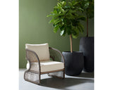 Toulon Lounge Chair - Stinson Cream 111046 Sunpan