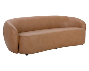 Lorne Sofa - Aline Butternut Leather 111058 Sunpan