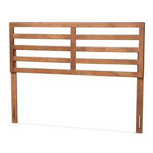 Baxton Studio Baxton Studio Modern Ash Walnut Wood Headboard for Twin Beds - Adjustable Height & Stylish Design Akemi Full MG9729-Ash Walnut-HB-Full