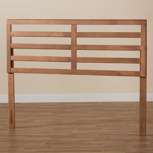 Baxton Studio Baxton Studio Modern Ash Walnut Wood Headboard for Twin Beds - Adjustable Height & Stylish Design Akemi Full MG9729-Ash Walnut-HB-Full