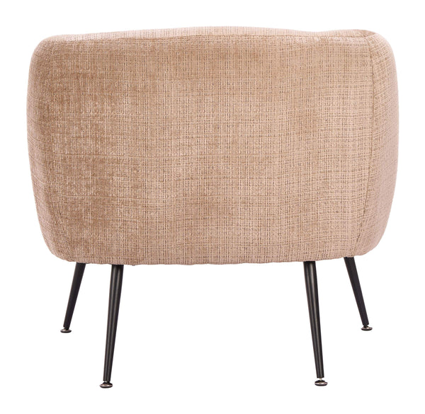 Racine Chenille Upholstered Accent Chair with Steel Legs for Modern Living Rooms