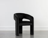 Isidore Dining Chair - Abbington Black 111096 Sunpan