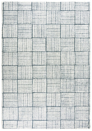 Alora Decor Wondrous Hand-Tufted Wool Rug In Layered Blue Tones — Plush Dense Pile, Durable Edges, Refined Look 5' x 7'6" 11111110400090576
