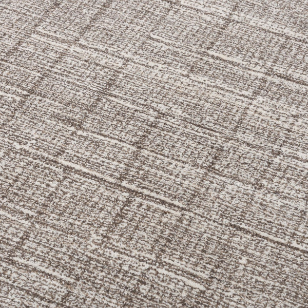 Alora Decor Wondrous Hand-Tufted Wool Rug In Brown Ivory Basketweave — Plush, Durable Contemporary Accent Piece 5' x 7'6" 11111111200120576