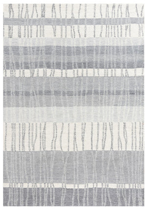 Alora Decor Wondrous Hand-Tufted Wool Rug In Tranquil Gray — Durable, Soft Texture, Contemporary Focal Point 7'9" x 9'9" 11111112700337999