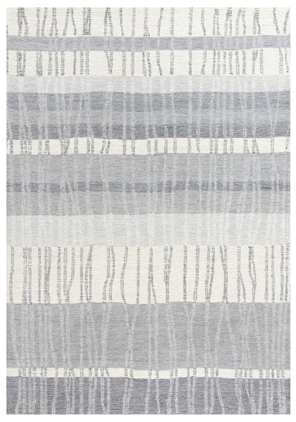 Alora Decor Wondrous Hand-Tufted Wool Rug In Tranquil Gray — Durable, Soft Texture, Contemporary Focal Point 7'9" x 9'9" 11111112700337999