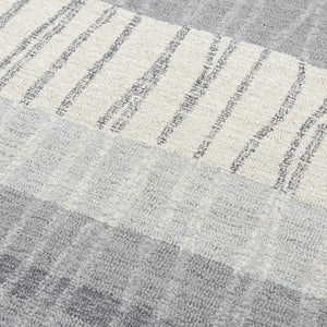 Alora Decor Wondrous Hand-Tufted Wool Rug In Tranquil Gray — Durable, Soft Texture, Contemporary Focal Point 7'9" x 9'9" 11111112700337999
