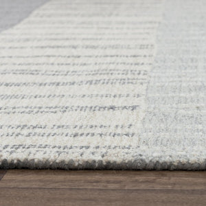Alora Decor Wondrous Hand-Tufted Wool Rug In Tranquil Gray — Durable, Soft Texture, Contemporary Focal Point 7'9" x 9'9" 11111112700337999