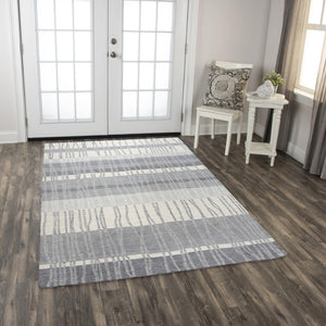 Alora Decor Wondrous Hand-Tufted Wool Rug In Tranquil Gray — Durable, Soft Texture, Contemporary Focal Point 7'9" x 9'9" 11111112700337999