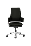 IDEAZ Leather Midback Chair Black 1111UFO