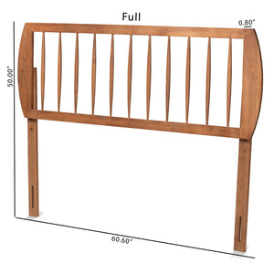 Baxton Studio Baxton Studio Norman King Size Headboard - Modern Ash Walnut Finish, Sleek Design & Easy Assembly MG9737-Ash Walnut-HB-King