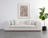 Caspian Sofa - Copenhagen White 111214 Sunpan