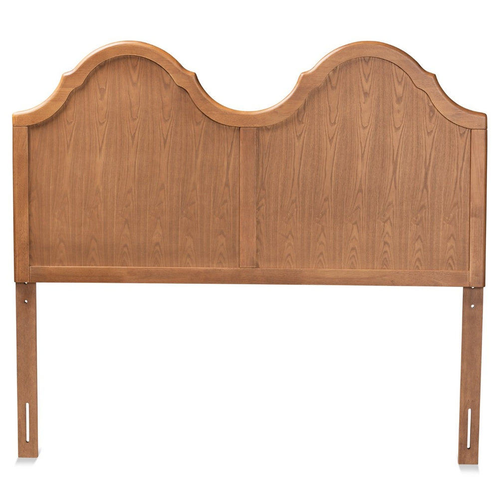 Baxton Studio Baxton Studio Tobin Vintage Arched Headboard in Warm Ash Walnut for Classic Bedroom Elegance Queen MG9738-Ash Walnut-HB-Queen