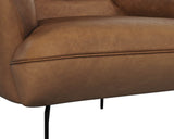 Armani Armchair - Cognac Leather 111262 Sunpan