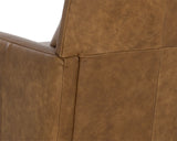 Florenzi Lounge Chair - Cognac Leather 111268 Sunpan