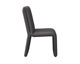 Cascata Dining Chair - Marseille Black Leather 111293 Sunpan