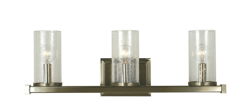 Framburg 3-light Elegant Compass Sconce In Stately Design – Crafted In The Usa For Timeless Style And Charm Brushed Nickel Metal 1113 Bn