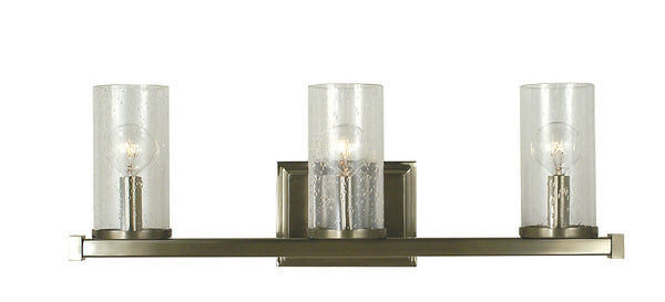 Framburg 3-light Elegant Compass Sconce In Stately Design – Crafted In The Usa For Timeless Style And Charm Brushed Nickel Metal 1113 Bn