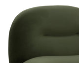 Franze Swivel Lounge Chair - Moss Green 111301 Sunpan