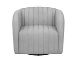 Garrison Swivel Lounge Chair - Liv Dove 111321 Sunpan