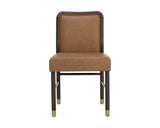 Jeno Dining Chair - Milliken Cognac 111322 Sunpan