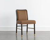 Jeno Dining Chair - Milliken Cognac 111322 Sunpan