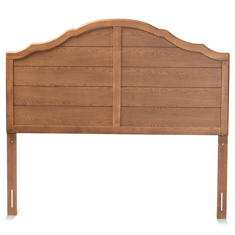 Baxton Studio Baxton Studio Clive Vintage Farmhouse Ash Walnut Headboard with Adjustable Height & Rustic Charm King MG9742-Ash Walnut-HB-King