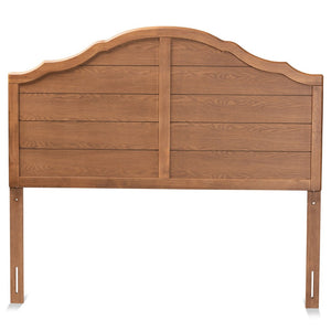 Baxton Studio Baxton Studio Clive Vintage Farmhouse Ash Walnut Headboard with Adjustable Height & Rustic Charm King MG9742-Ash Walnut-HB-King