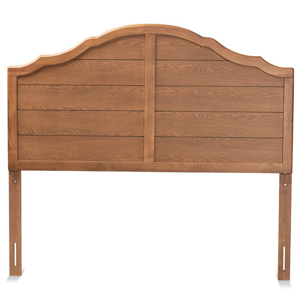 Baxton Studio Baxton Studio Clive Vintage Farmhouse Ash Walnut Headboard with Adjustable Height & Rustic Charm King MG9742-Ash Walnut-HB-King