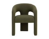 Isidore Dining Chair - Copenhagen Olive 111337 Sunpan