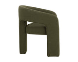 Isidore Dining Chair - Copenhagen Olive 111337 Sunpan