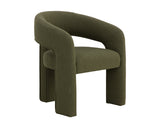 Isidore Dining Chair - Copenhagen Olive 111337 Sunpan