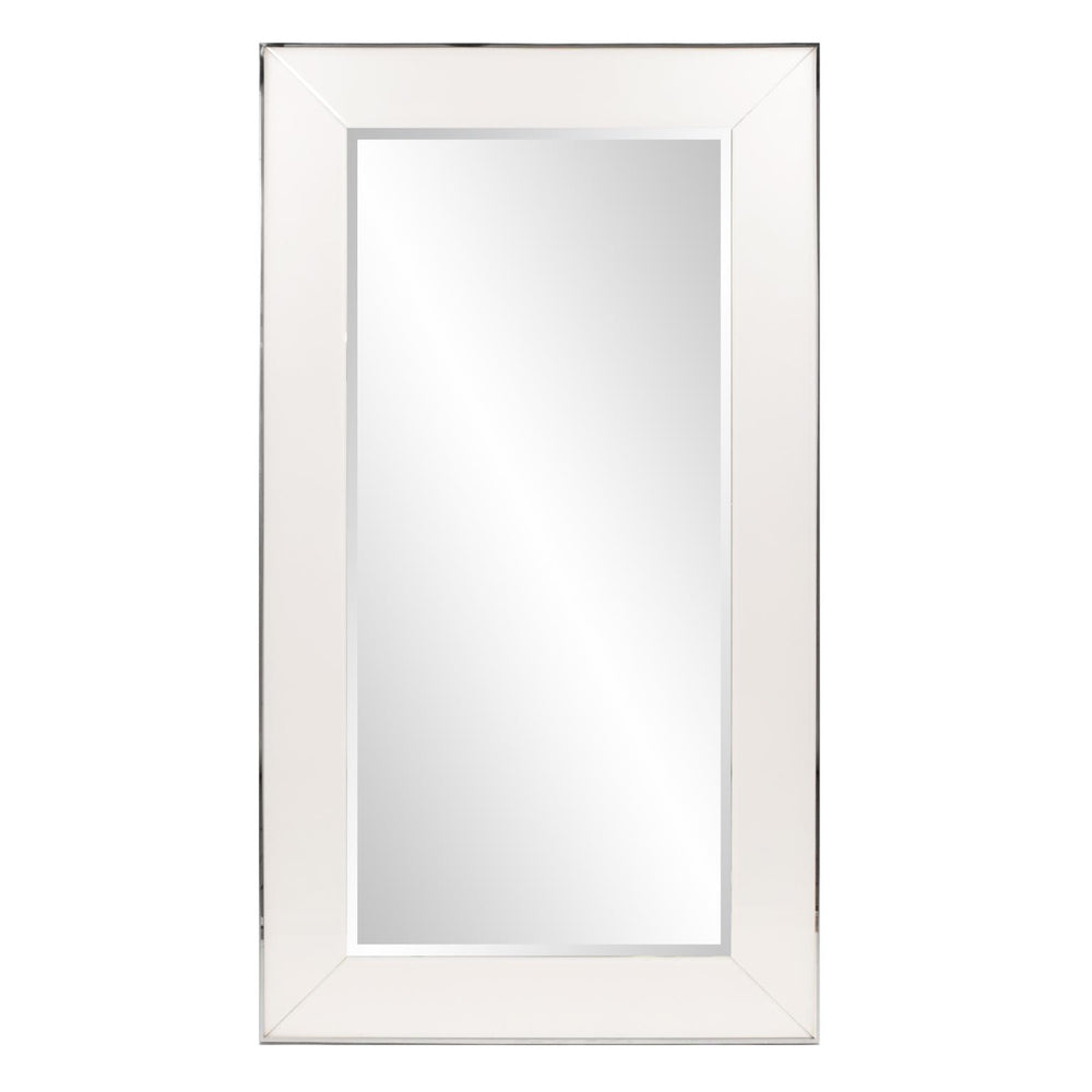 Howard Elliott Devon Mirror - Stunning Rectangular Design With Beveled Glass And Stainless Steel Trim For Any Room Black Stainless Steel ,Glass 11136-howard-elliott