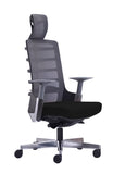IDEAZ Fabric Highback Mesh Chair Black 1113UFO