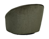 Bliss Swivel Lounge Chair - Bergen Olive 111410 Sunpan