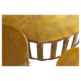 Lucila Table Gold 11141 Cyan Design