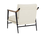 Meadow Armchair - Heather Ivory Tweed 111452 Sunpan