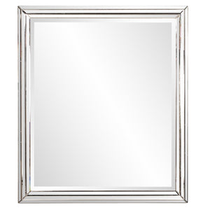 Howard Elliott Omni Floor Mirror - Elegant Multi-faceted Design To Brighten Any Room With Stunning Reflections Silver Glass 11145-howard-elliott