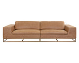 Ira Sofa - Camel Leather 111478 Sunpan