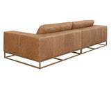 Ira Sofa - Camel Leather 111478 Sunpan