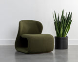 Sophiene Lounge Chair - Copenhagen Olive 111486 Sunpan