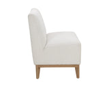 Kosovo Banquette - Natural - Copenhagen White 111497 Sunpan