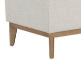 Kosovo Banquette - Natural - Copenhagen White 111497 Sunpan