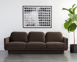 Everton Sofa - Meg Dark Brown 111511 Sunpan