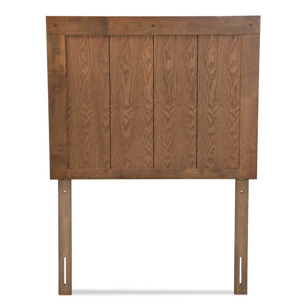 Baxton Studio Baxton Studio Modern Ash Walnut Finished Wood Headboard with Slatted Design for Stylish Bedrooms Patwin Twin MG9752-Ash Walnut-HB-Twin