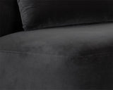 Soraya Swivel Armless Chair - Shadow Grey 111581 Sunpan
