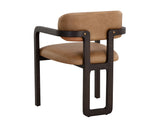 Madrone Dining Armchair - Brown - Ludlow Sesame Leather 111583 Sunpan